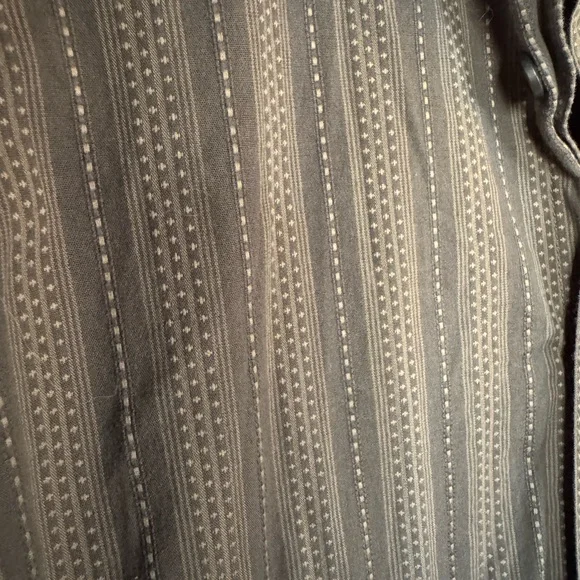 Royal Robbins Green Striped Casual Button Down Shirt - Picture 5 of 5